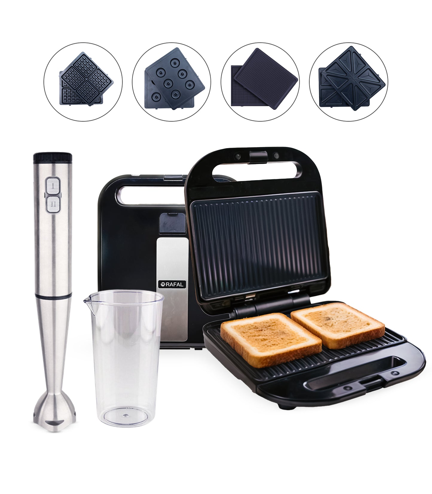 سندوتش ميكر 5*1+ هاند بلندر