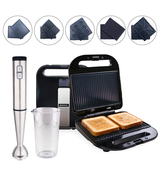 ساندوتش ميكر 6*1+هاند بلندر