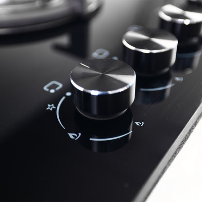 بوتاجاز بلت ان ٥ شعلة زجاج اسود